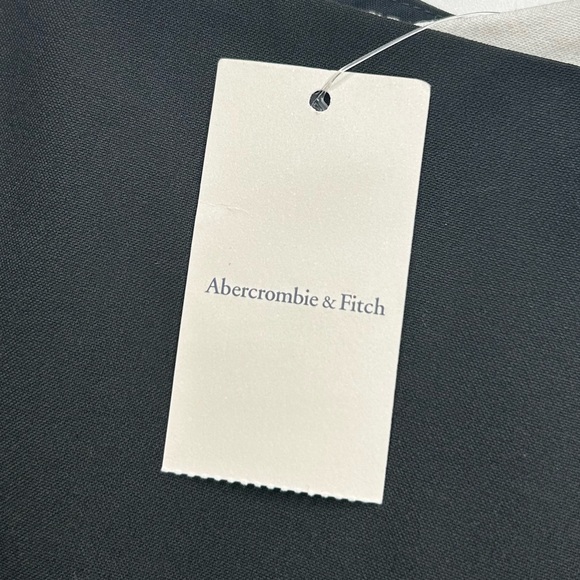 Abercrombie & Fitch NWT Contrast Sweetheart Corset Mini Dress Size Large Black - Picture 6 of 13